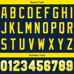 Benutzerdefinierte Authentisch Baseball-Trikot Marine Netz