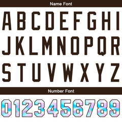 Ein personalisiertes authentisches Baseball-Trikot und eine Netz-Baseballmütze