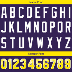 Benutzerdefinierte Authentisch Baseball-Trikot Lila Netz