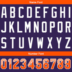 Benutzerdefinierte Authentisch Baseball-Trikot Lila Netz