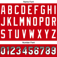 Benutzerdefinierte Authentisch Baseball-Trikot Rot Netz