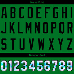 Ein personalisiertes authentisches Baseball-Trikot und eine Netz-Baseballmütze