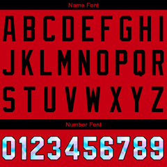 Ein personalisiertes authentisches Baseball-Trikot und eine Netz-Baseballmütze