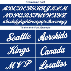 Benutzerdefinierte Authentisch Basketball Trikot Blau-Weiß-Gelb-Rot