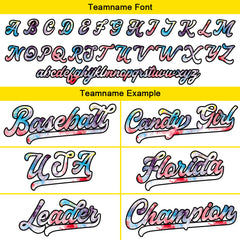 Benutzerdefinierte Authentisch Baseball Weiß