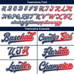 Benutzerdefinierte Authentisch Baseball Weiß