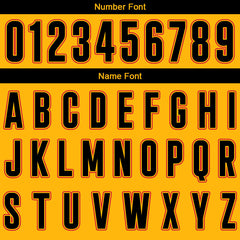 Benutzerdefinierte Authentisch Basketball Trikot Gelb-Schwarz-Rot