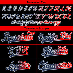 Benutzerdefinierte Authentisch Baseball Schwarz