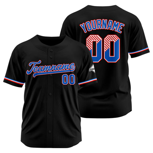 Benutzerdefinierte Authentisch Baseball-Trikot Schwarz Netz