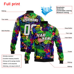 Personalisiert Benutzerdefiniert Jacke Anpassen Ihr Teamname, Logo und Nummer