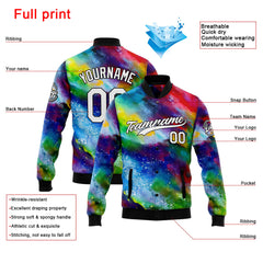 Personalisiert Benutzerdefiniert Jacke Anpassen Ihr Teamname, Logo und Nummer