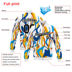 Personalisiert Benutzerdefiniert Jacke Anpassen Ihr Teamname, Logo und Nummer