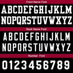 Benutzerdefinierte Basketball Jersey personalisiert genäht Name&Number&Logo Schwarz&Rot