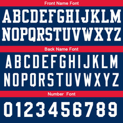 Benutzerdefinierte Basketball Jersey personalisiert genäht Name&Number&Logo Marine&Rot