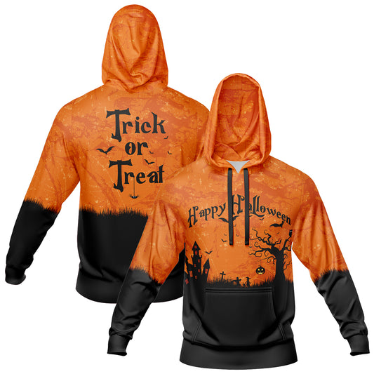 Benutzerdefinierter personalisierter Halloween-Hoodie für Halloween-Langarm-Sweatshirts für Erwachsene und Kinder, leichte, lässige Pullover-Oberteile