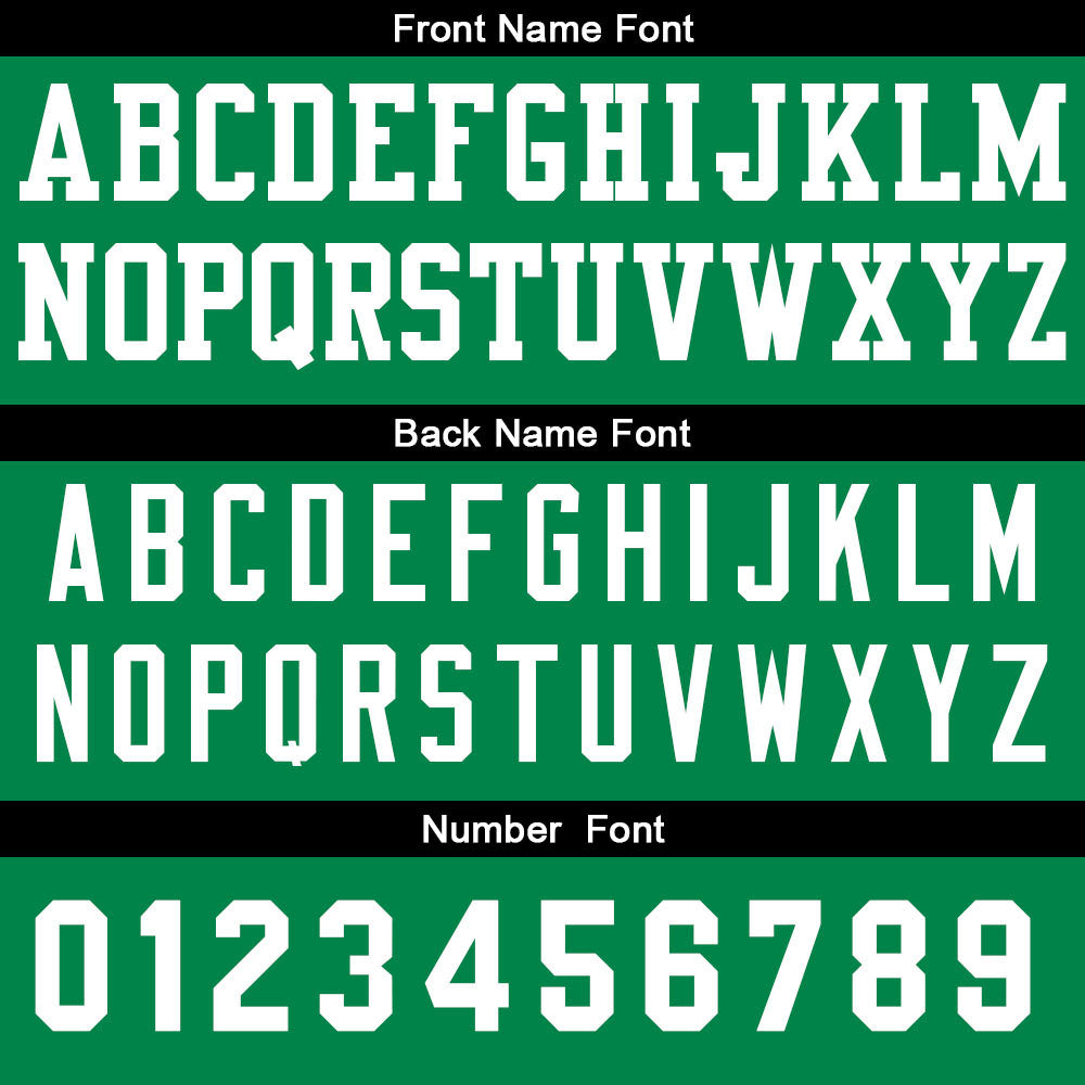 Benutzerdefinierte Basketball Jersey personalisiert genäht Name&Number&Logo Schwarz&Grün