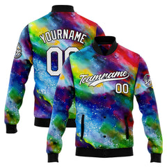 Personalisiert Benutzerdefiniert Jacke Anpassen Ihr Teamname, Logo und Nummer