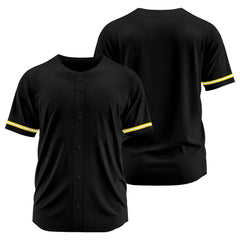 Benutzerdefinierte Authentisch Baseball Schwarz
