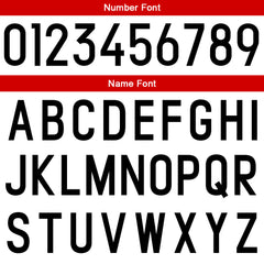 Benutzerdefinierte Fußballuniform Jersey Kinder Erwachsene Personalisiertes Set Jersey Shirt Rot