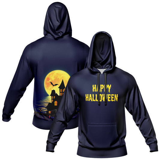 Benutzerdefinierter personalisierter Halloween-Hoodie für Halloween-Langarm-Sweatshirts für Erwachsene und Kinder, leichte, lässige Pullover-Oberteile