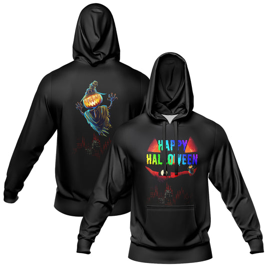 Benutzerdefinierter personalisierter Halloween-Hoodie für Halloween-Langarm-Sweatshirts für Erwachsene und Kinder, leichte, lässige Pullover-Oberteile