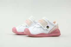 QQ.WORLD Neue Herbst Baby Atmungsaktive Mesh Step Front Schuhe Herren und Damen Schlüsselkleinkindschuhe QA0101