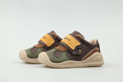 QQ.WORLD Neue Herbst Baby Atmungsaktive Mesh Step Front Schuhe Herren und Damen Schlüsselkleinkindschuhe QA0101