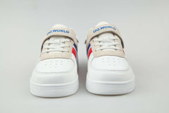 QQ.WORLD Weiße All-Match-Schuhe für große Kinder weiße Turnschuhe QD0402