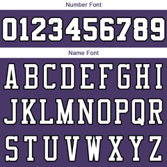 Benutzerdefinierte Authentisch Basketball Trikot Lila-Weiß-Schwarz-Rot