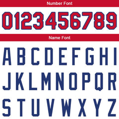 Benutzerdefinierte Authentisch Basketball Trikot Weiß-Rot- königlich