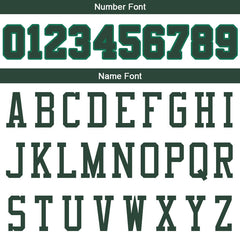 Benutzerdefinierte Authentisch Basketball Trikot Weiß Grün