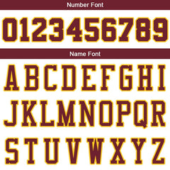 Benutzerdefinierte Authentisch Basketball Trikot Weiß-Purpur-Gelb