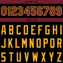 Benutzerdefinierte Authentisch Basketball Trikot Schwarz-Purpur-Gelb