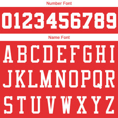 Benutzerdefinierte Authentisch Basketball Trikot Rot-Weiß-Gelb