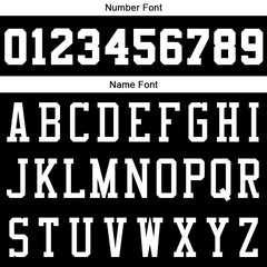 Benutzerdefinierte Authentisch Basketball Trikot Schwarz-Weiß-Lila