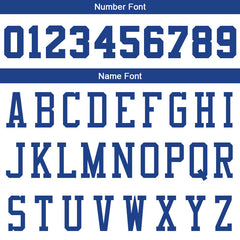 Benutzerdefinierte Authentisch Basketball Trikot Weiß- Königlich- Orange