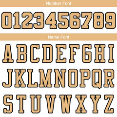 Benutzerdefinierte Authentisch Basketball Trikot Weiß-Schwarz-Gold