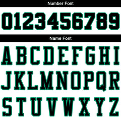 Benutzerdefinierte Authentisch Basketball Trikot Weiß- Kelly Grün-Schwarz