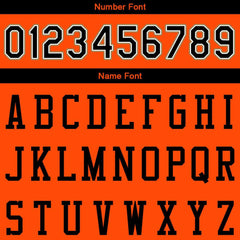 Benutzerdefinierte Authentisch Sweatshirt-Kapuzenpulli Schwarz-Gelb-Rot