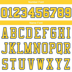 Benutzerdefinierte Authentisch Basketball Trikot Weiß-Gelb-Royal-Rot