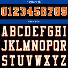 Benutzerdefinierte Authentisch Basketball Trikot Schwarz-Orange-Weiß