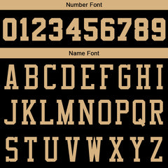 Benutzerdefinierte Authentisch Basketball Trikot Schwarz-Glod