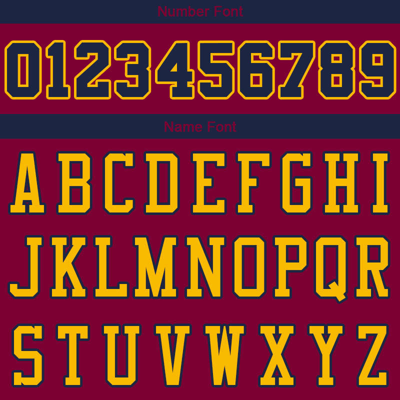 Benutzerdefinierte Authentisch Basketball Trikot Purpur-Gelb-Marine