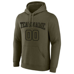 Benutzerdefinierte Authentisch Sweatshirt-Kapuzenpulli Königlich-Gelb-Weiß