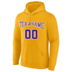 Benutzerdefinierte Authentisch Sweatshirt-Kapuzenpulli Weiß-Marine