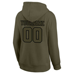 Benutzerdefinierte Authentisch Sweatshirt-Kapuzenpulli Königlich-Gelb-Weiß