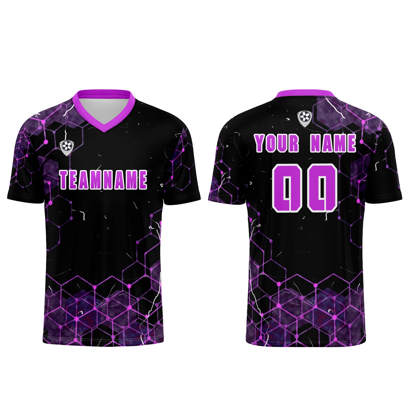 Benutzerdefinierte Rose Trikots für Männer Frauen Personalisierte Fußball Uniformen für Erwachsene und Kind