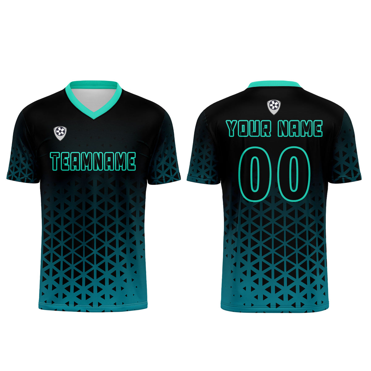 Benutzerdefinierte Grün Trikots für Männer Frauen Personalisierte Fußball Uniformen für Erwachsene und Kind