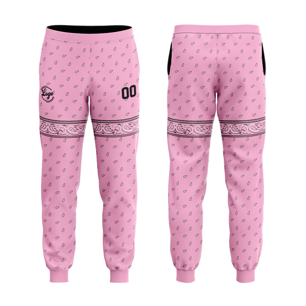 Benutzerdefiniert Rosa Tarnung Sport Jersey Satz Trainingsanzug Zur Seite fahren Kapuzenpullover Oberteile und Hose Satz Königlich