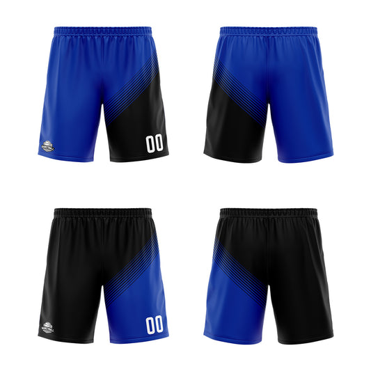 Benutzerdefinierte Blau Schwarz Reversible Basketball Jersey Personalisierte Print Name Nummer Logo